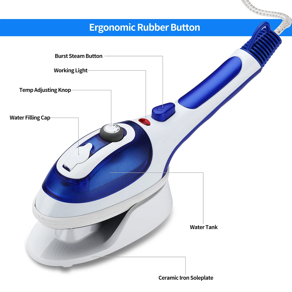 Профессиональный отпариватель для одежды, ручной Утюг, генератор пара для одежды, домашний утюг, дорожный ручной отпариватель для одежды