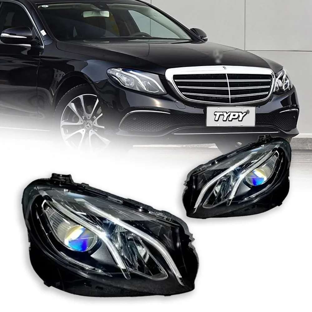 

Новые светодиодные фары, модифицированные полные фары для Benz E Class W213 2016-2019, указатели поворота, дневные ходовые огни