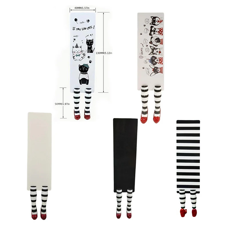 روبي النعال المرجعية ثلاثية الأبعاد الساحرة المرجعية متعددة الوظائف القط كتاب مكتب ديكور ديكور مكتب زينة مضحك كتاب علامات الهدايا #6