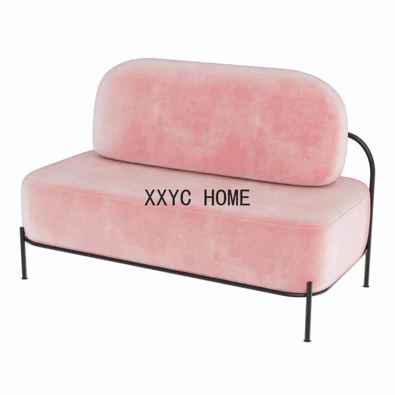 

Тканевый диван, маленькая квартира, гостиная, спальня, простой односпальный двойной маленький диван