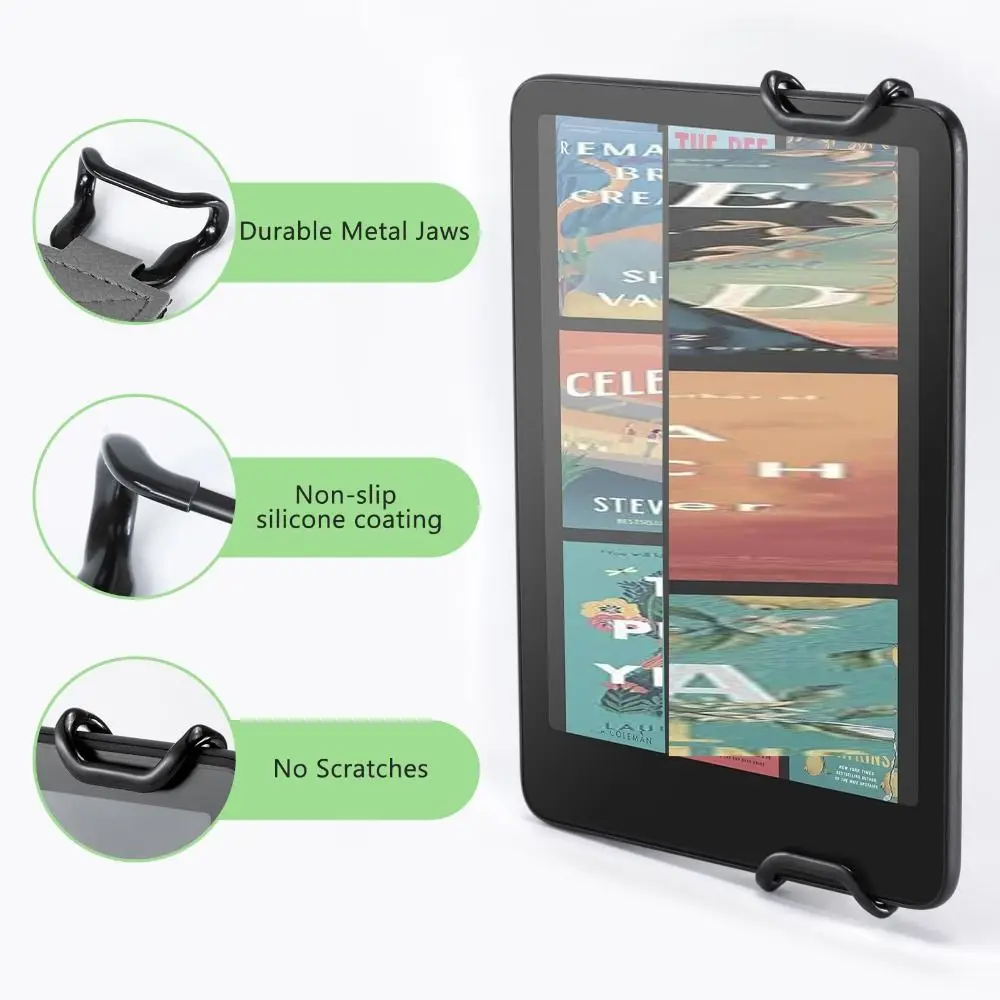 PU Leather Secure Hand Strap High Elastic Anti Drop eReader Holder for Kindle/Kobo/Voyaga/Lenovo/Sony 6-8