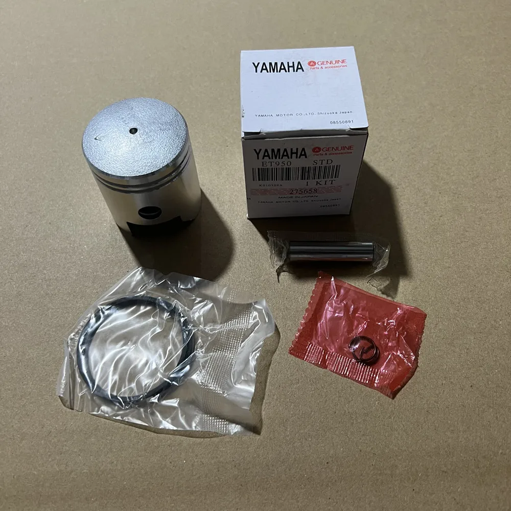 PISTON KIT 45MM FOR YAMAHA ET-1 1E45F ET650 ET950 LG950 LG650 63CC 900W GENERATOR PISTON RINGS CLIPS PIN