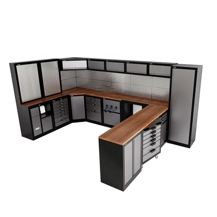 Work Bench Workbench Tools Set Box Cabinet Workshop Trolley Tool Cabinet