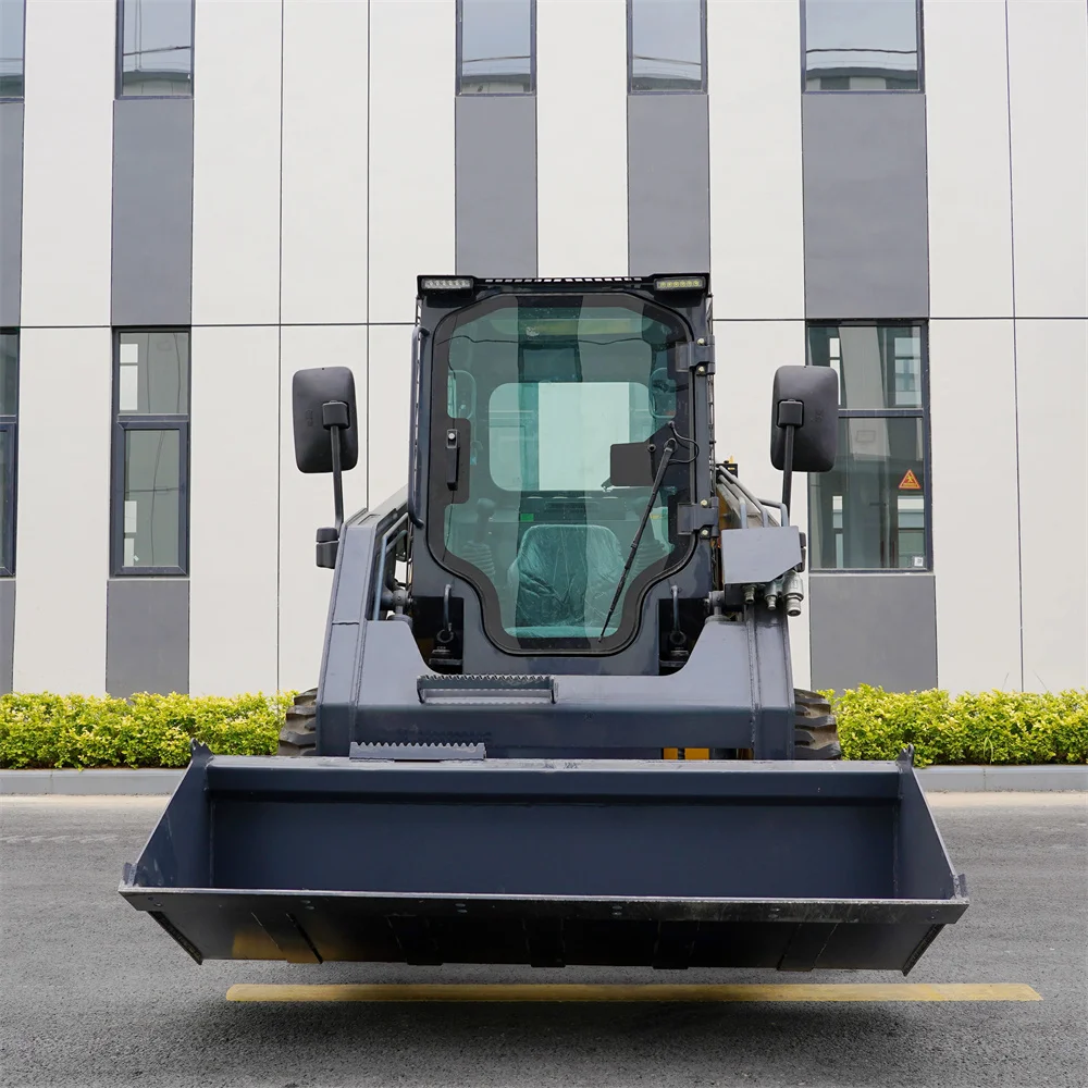 Premium new mini skid steer loader mini excavation skidsteer attachments skid steer loader