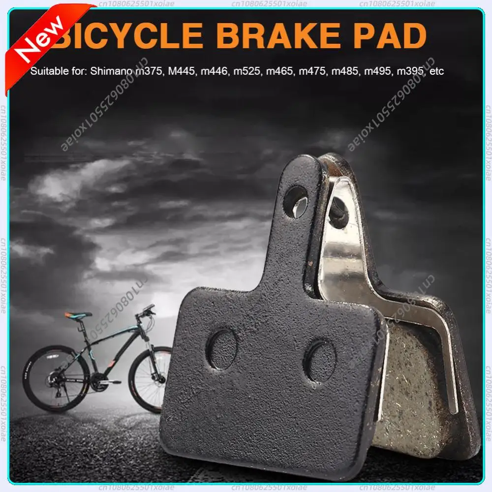 4 Peças de Rotor de Disco de Freio para Bicicleta MTB e de Estrada, Pastilhas de Freio para Bicicleta MTB para SHIMANO M375 M445, Peças de Freio a Disco de Resina para Bicicleta