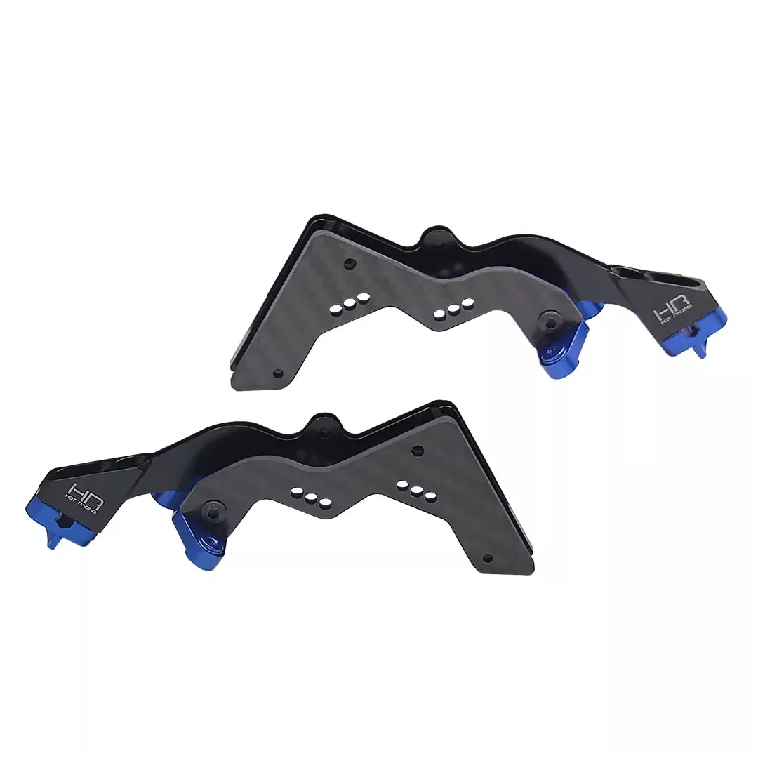 Suporte de choque traseiro de grafite de alumínio HR para Losi 1:10 Baja Rey 2.0