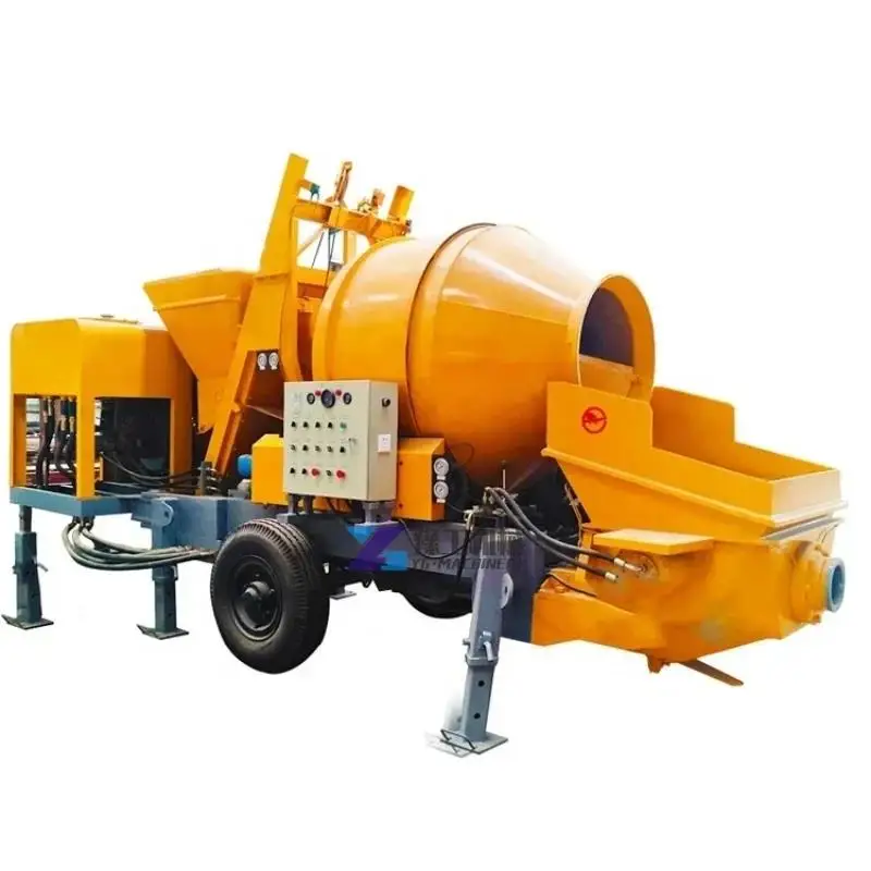 YG Concrete Mixer Pump Diesel JZC350 Volumetric Concrete Cement Mixer, Cement Mixer Pulley Wheel V Belt Pulley