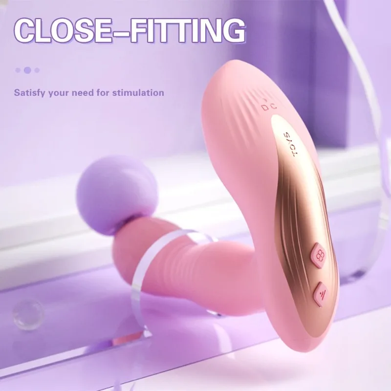 DUBNIY تلسكوبي تهتز دسار مع جهاز تحكم عن بعد لاسلكي مثير Shoop المرأة كريتوليس لعبة مصاصة نقطة G تدليك المهبل #6