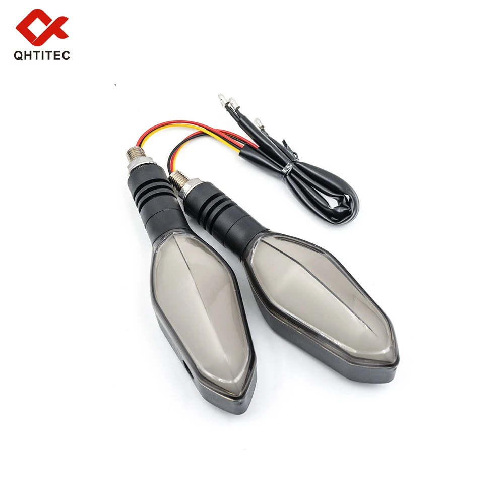 

2PCS Motorcycle LED Universal Turn Signal Lamp Color Projection Lamp Sequential Flowing Flash Indicator Lights Running Light
