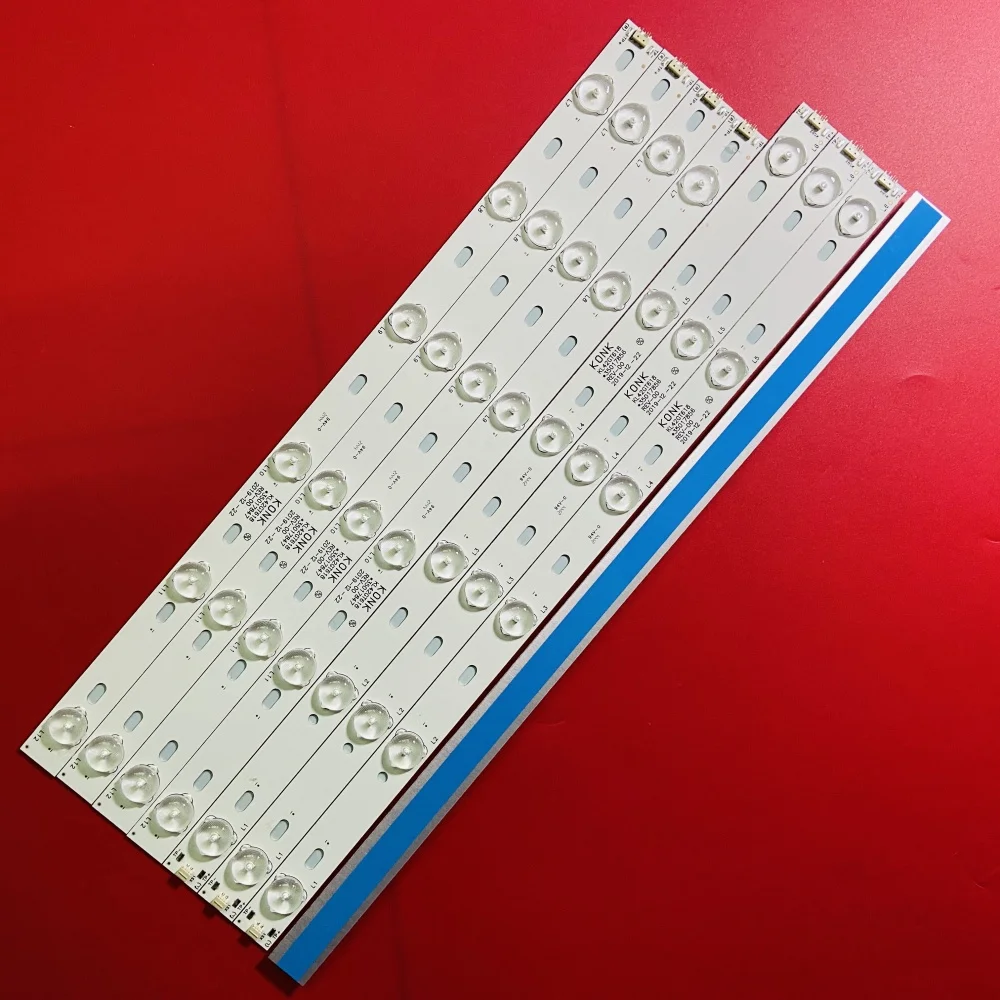 Striscia di retroilluminazione a LED 12 lampade Per TV Konka 42" KL42GT618 35017856 35017849 35017855   DNS K42A619 Supra STV-LC42T410FL LE-42KF40