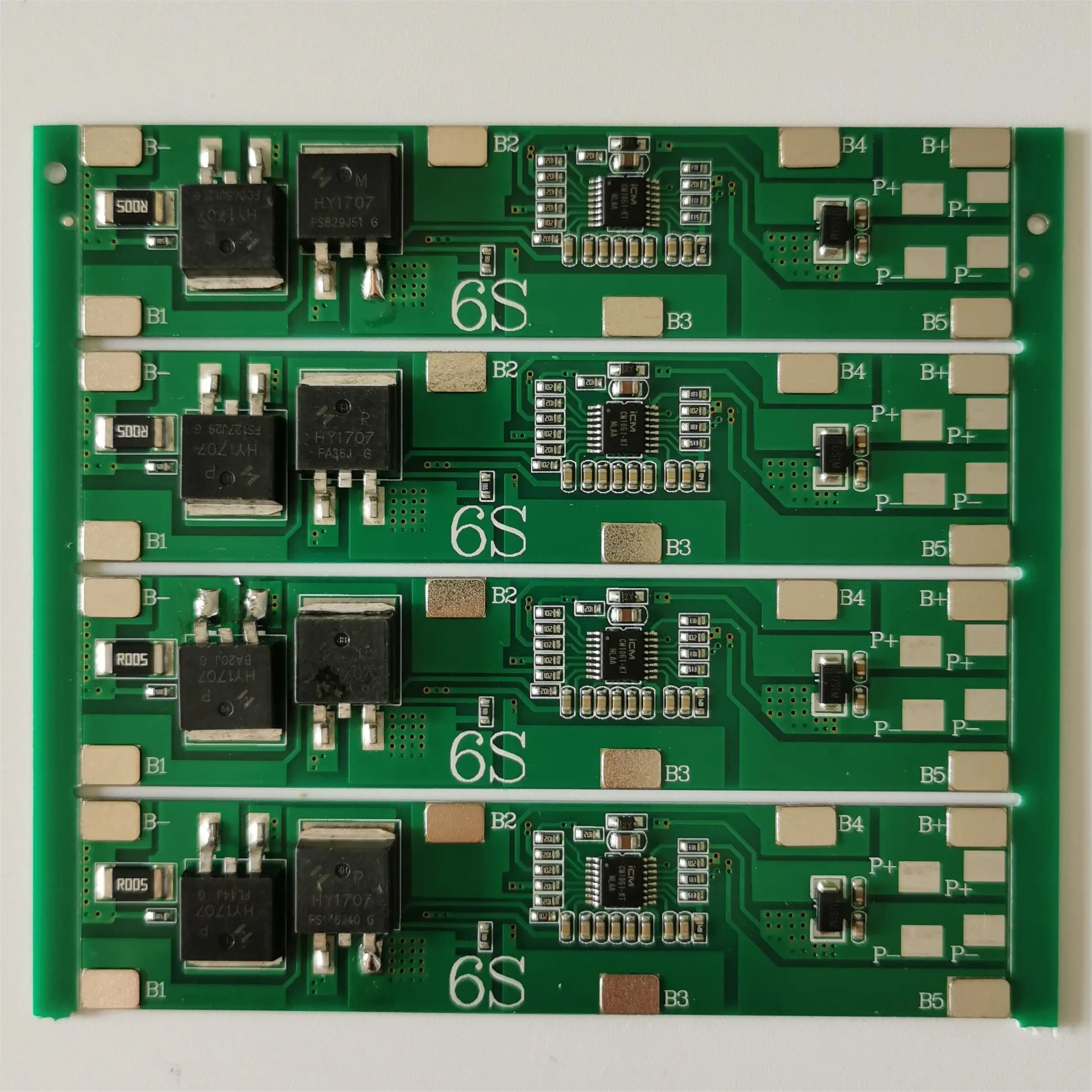 Placa de circuito de protección BMS 6S 24V 8A, placa de carga protectora, módulo de carga PCB para batería de litio 25,2 V 18650, Banco de energía