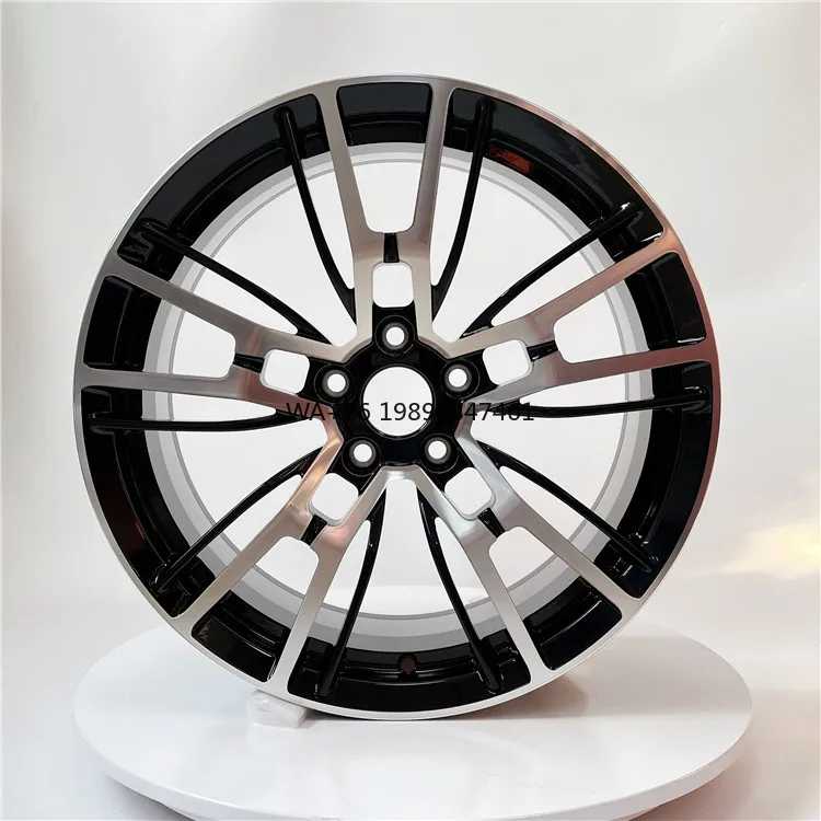 

Black 19-Inch 5*114.3 Forged Sport Aluminum Alloy Wheels Double Five Spokes for Passenger Cars