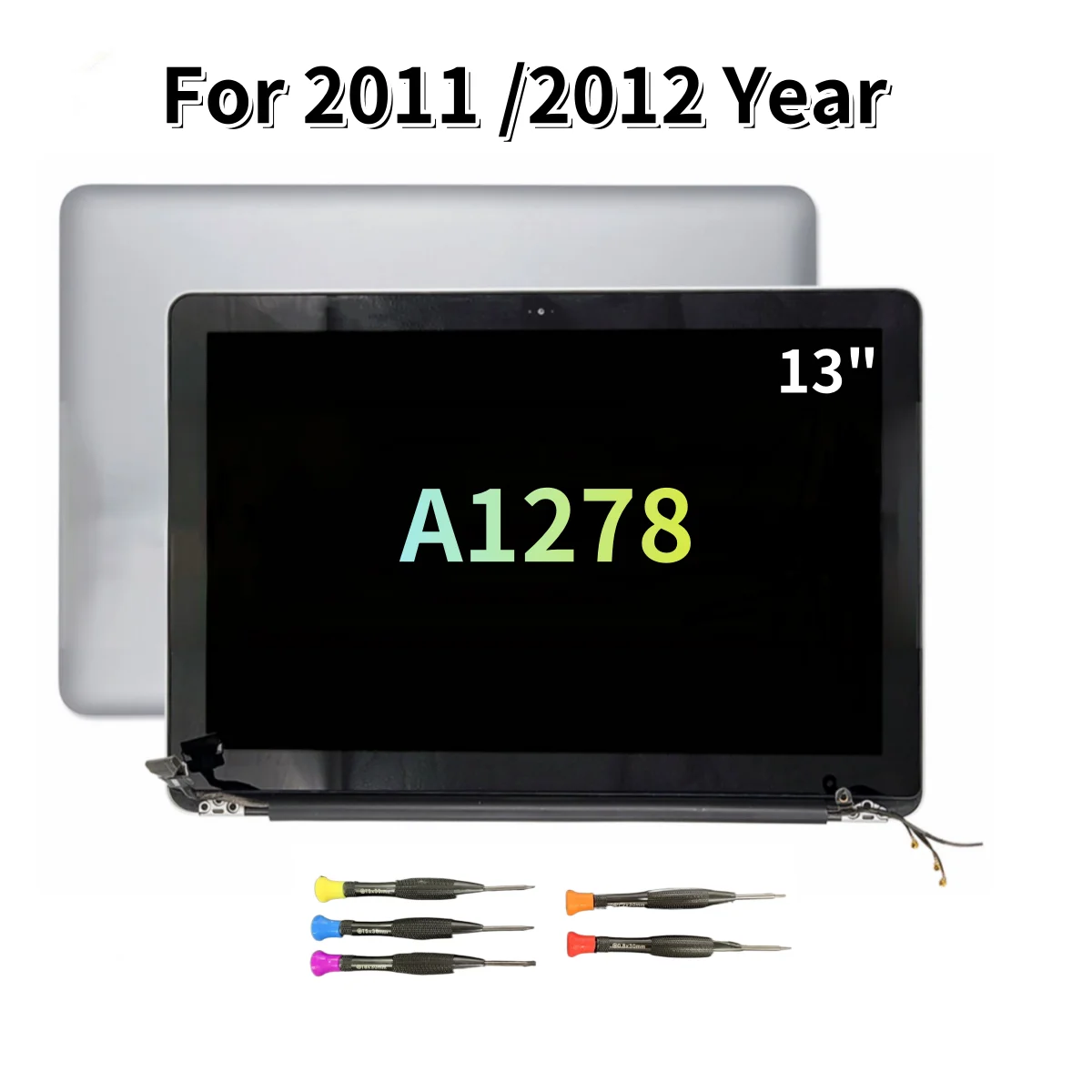 

2011 2012 Year XJS Laptop LCD A1278 for Macbook Pro 13 "A1278 Full Complete LCD LED Display Screen EMC 2419 2555 2554