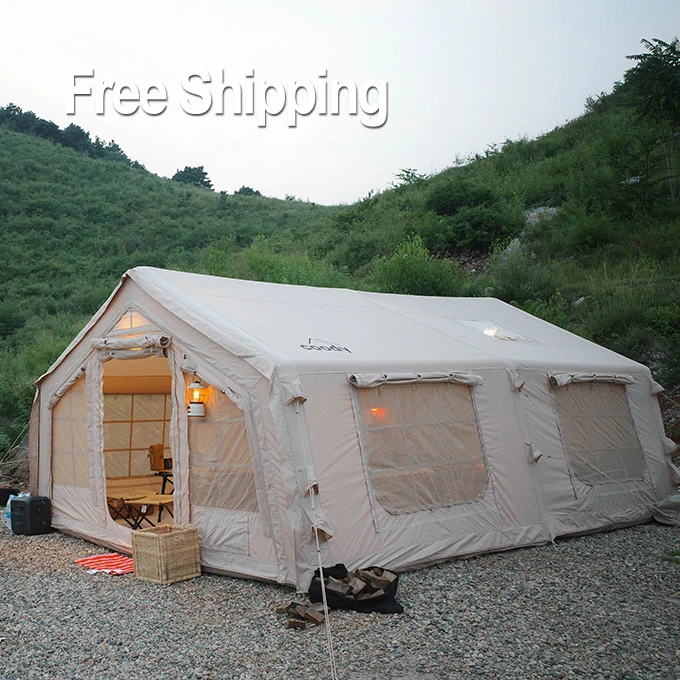 

Coody 17.28 Luxury Portable Inflatable Tent For Camping Cotton Fabric For Outdoor Adventures