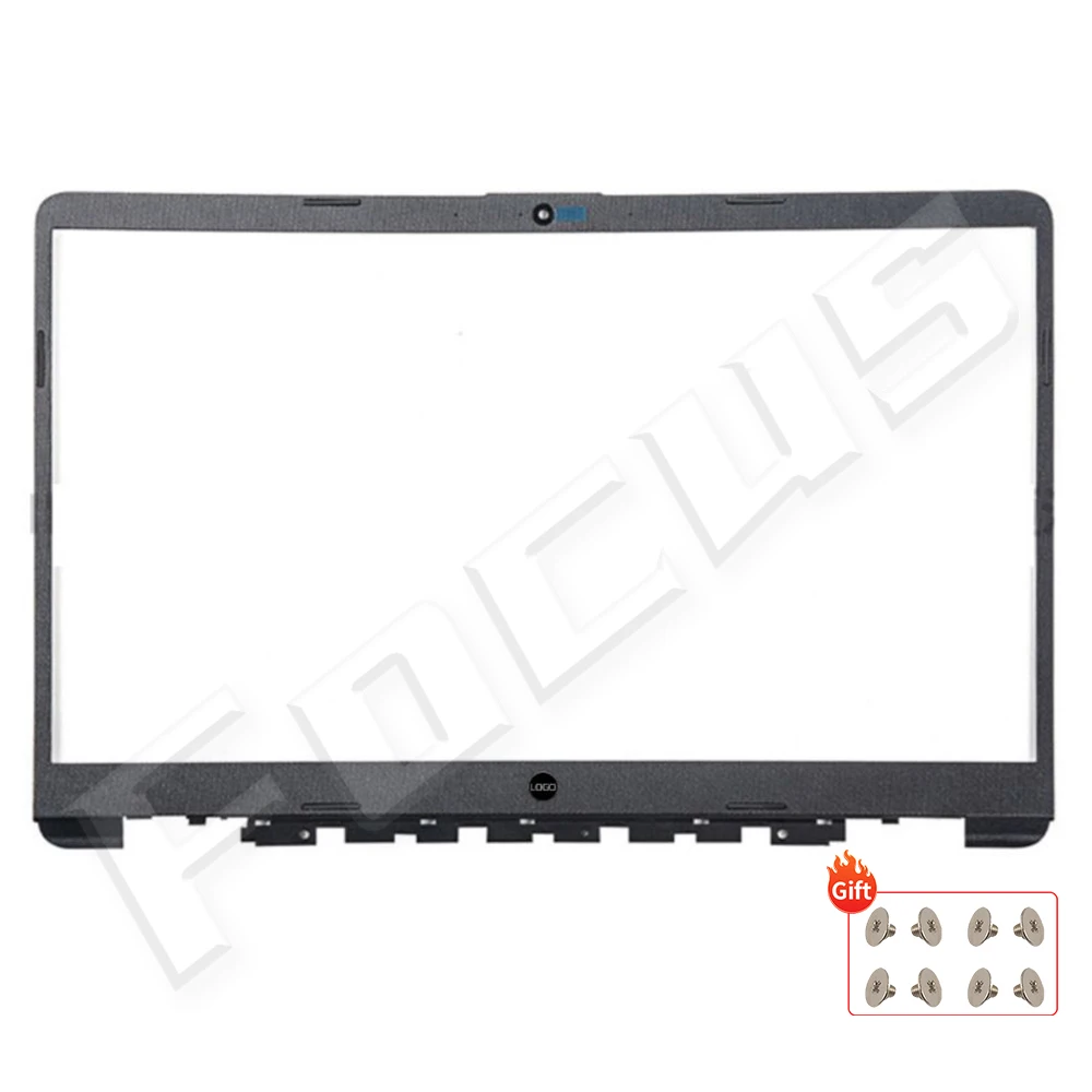 Imagem -04 - Capa para Laptop para hp 15s-fq 15s-fr 15s-eq 15-ef 15-er 15-dy Tpn-q222 Tpn-q230 Tampa Traseira Lcd Moldura Frontal Dobradiças Caixa de Prata Novo