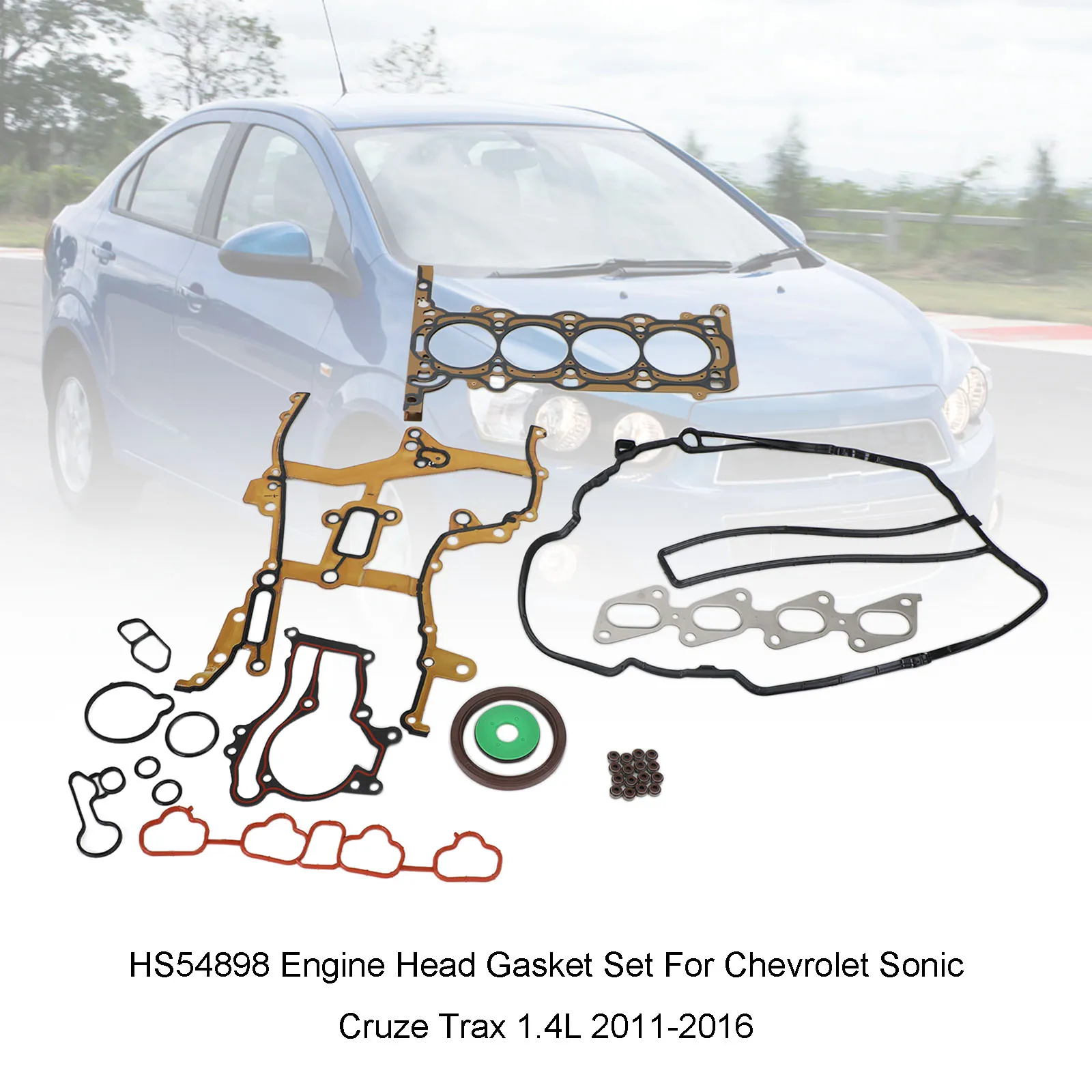 

Artudatech HS54898 Engine Head Gasket Set For Chevrolet Sonic Cruze Trax 1.4L 2011-2016 Car Accessories