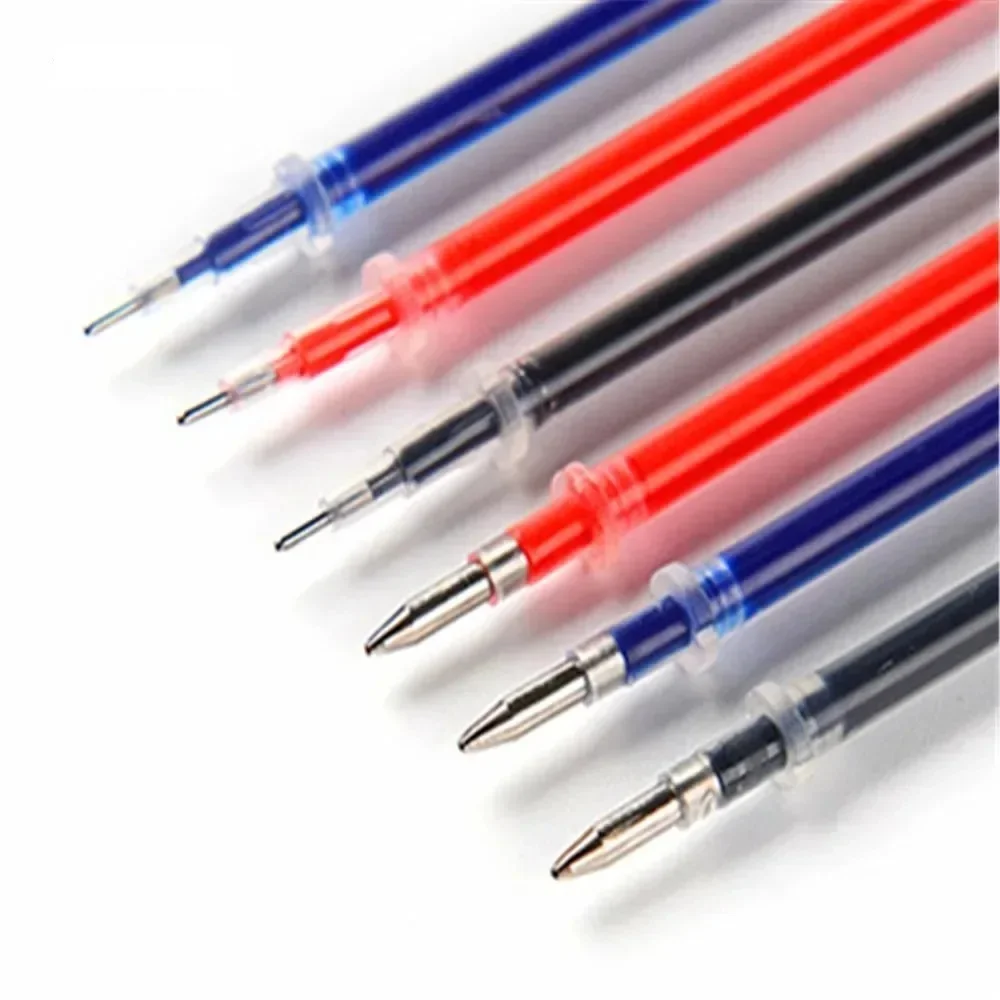 0,38/0,5mm Gelstift-Nachfüllungen Set Schreibwaren Schul- und Bürobedarf Schwarze Blaue Rote Tintenstäbe für Neutral-Gelstifte – Detail 7