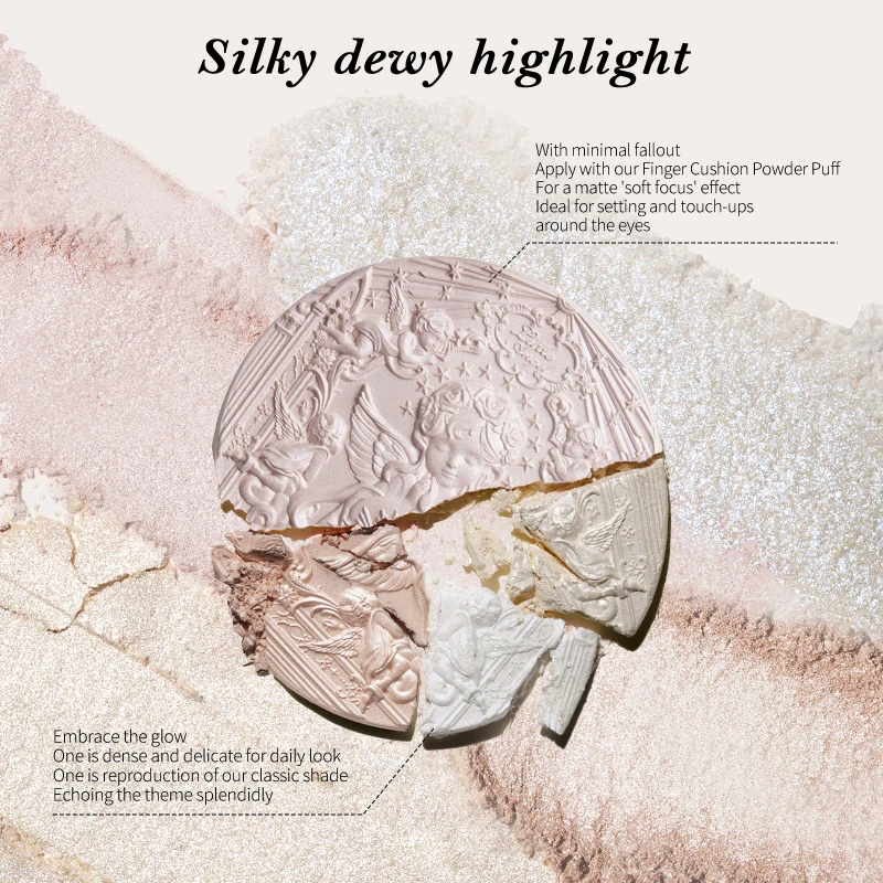 Flower Knows Little Angel Collection Embossed Highlighter