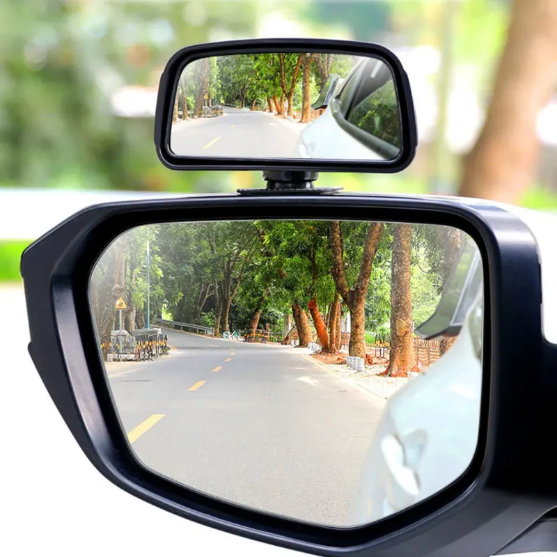 

Зеркала для слепых зон, вращение на 360 градусов, безопасное выпуклое зеркало, широкоугольное самоклеящееся автомобильное слепое пятно, регулируемое вращение