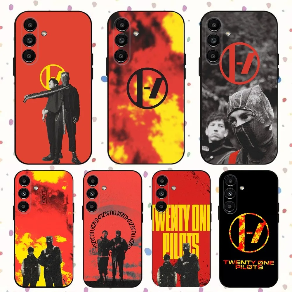 

Two One P-Pilots Clancy Phone Case For Samsung S24,S21,S22,S23,S30,Ultra,S20,Plus,Fe,Lite,Note,10,9,5G Black Soft Cover