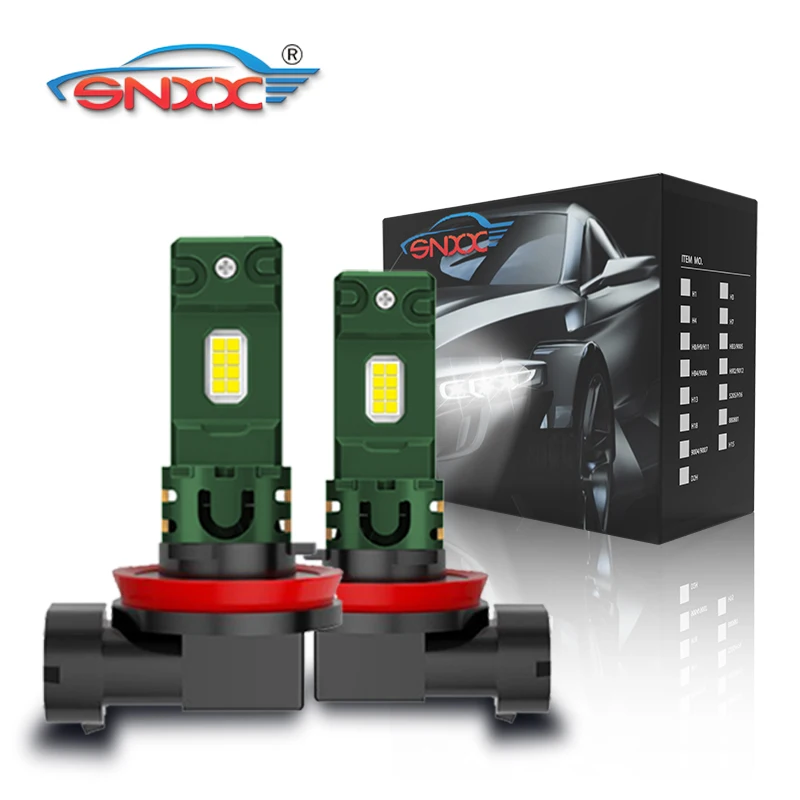 

2025 Upgraded H8 H11 LED Headlight Bulbs Canbus 9005 HB3 9006 HB4 H16JP Car Fog Light 30000LM 6500K CSP Car Auto Diode Lamp 12V