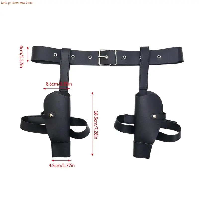 وشاح الحزام الغربي المتين F92D مع تصميم مشبك كلاسيكي مريح للارتداء اليومي من البولي يوريثان #6