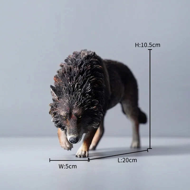 Ferocious ornament figure model shooting scene props