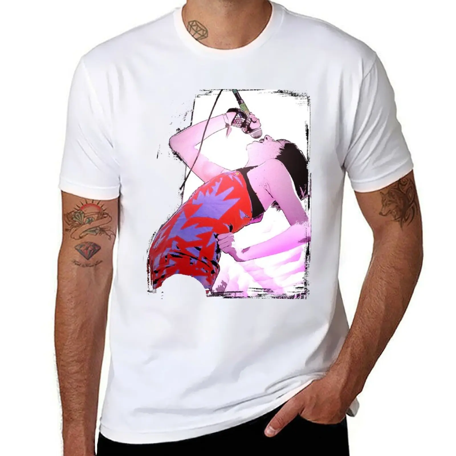 

Yeah Yeah Yeahs STREEEESS!!!!!! T-Shirt t shirt custom print t shirt man cotton T-Shirt
