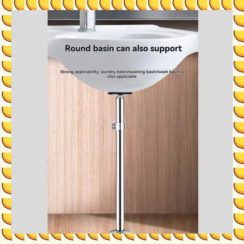 

Кронштейны для раковины BAAU, опора для раковины, регулируемая установка ножек раковины из нержавеющей стали для кухни