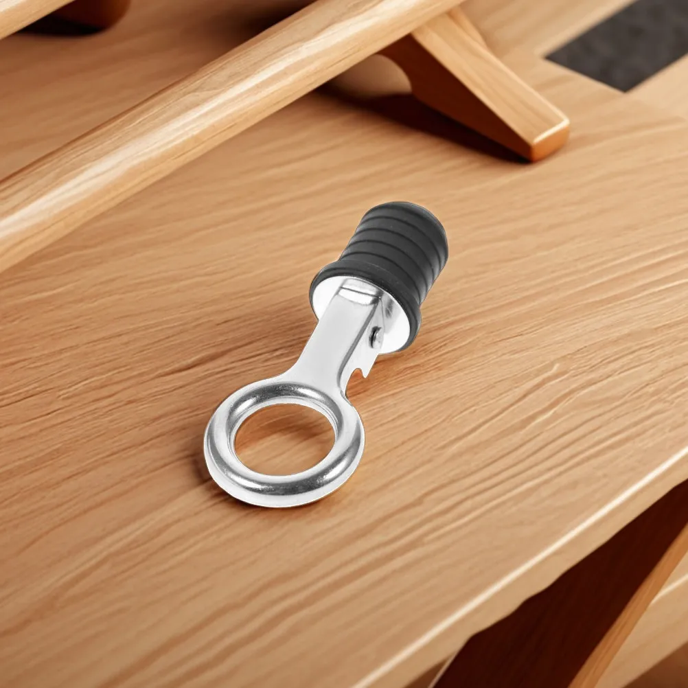 Boat Transom Drain Plug Stainless Steel Marine Vessel Accessory for Kayaks Motorboats Yachts Essential Watercraft