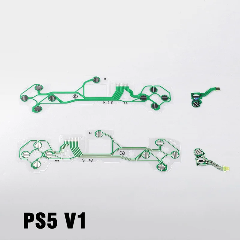 1PC For PS5 Controller Conductive Film V1.0 2.0 3.0 Ribbon Keypad Flex Cable for PS5 Gamepad LR Buttons Cross Key Flim