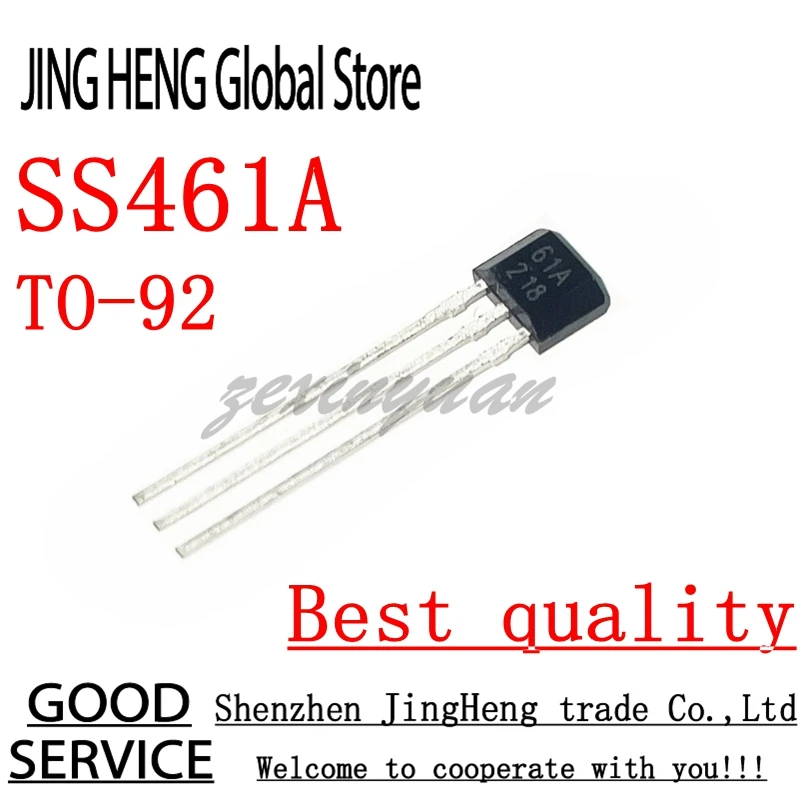 10PCS/LOT  SS461A SS461 461A 461 61A Sensor SS Hall Effect Latching TO-92