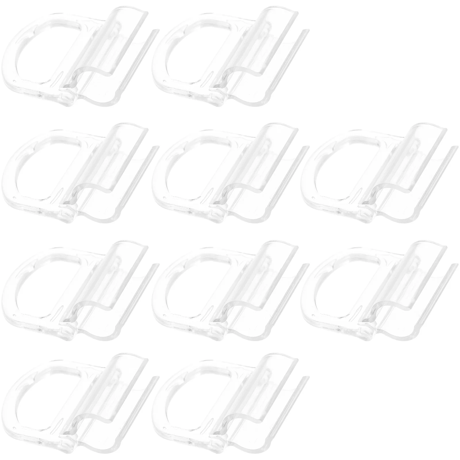 10 Pcs Cordless Blind Pull Down Handle for Roller Shades ABS Roller Shade Parts Easy Curtain Accessories