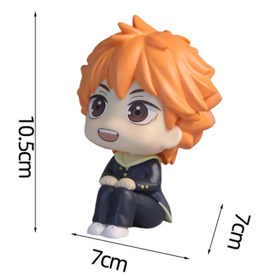 10CM شخصيات كرتونية Haikyuu!! شخصيات شويو هيناتا من مادة PVC توبيو كاجياما ألعاب للأطفال مجمع هدايا نموذج هايكيو