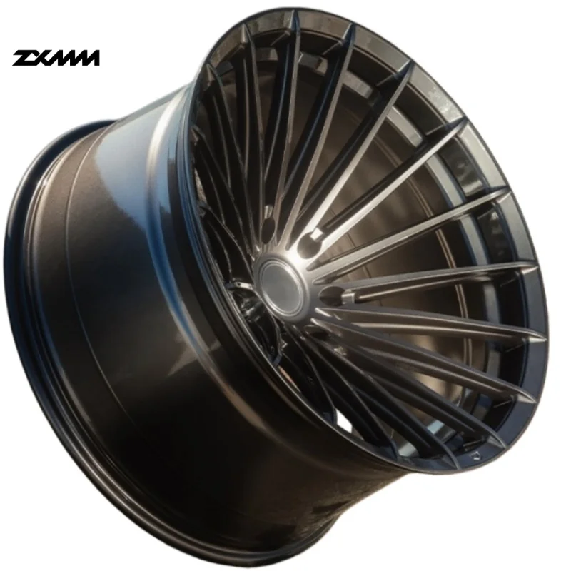 

ZXMM Custom Concave Monoblock Forged Polished ChromedWheels 17 18 19 20 21 22 Inch Alloy Rims 5x112 5x120 5x130