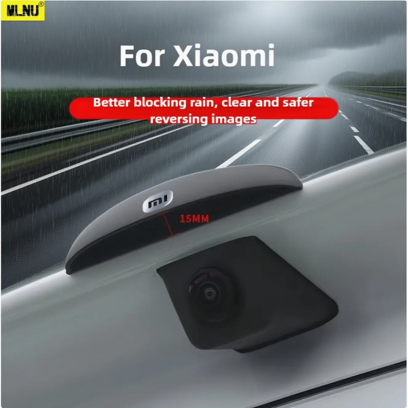 

Accessories For Xiaomi SU7 Car Rear Camera Rain Cover 2025/2024 Premium ABS, Dustproof & Waterproof,Adhesive Install 2022-2023