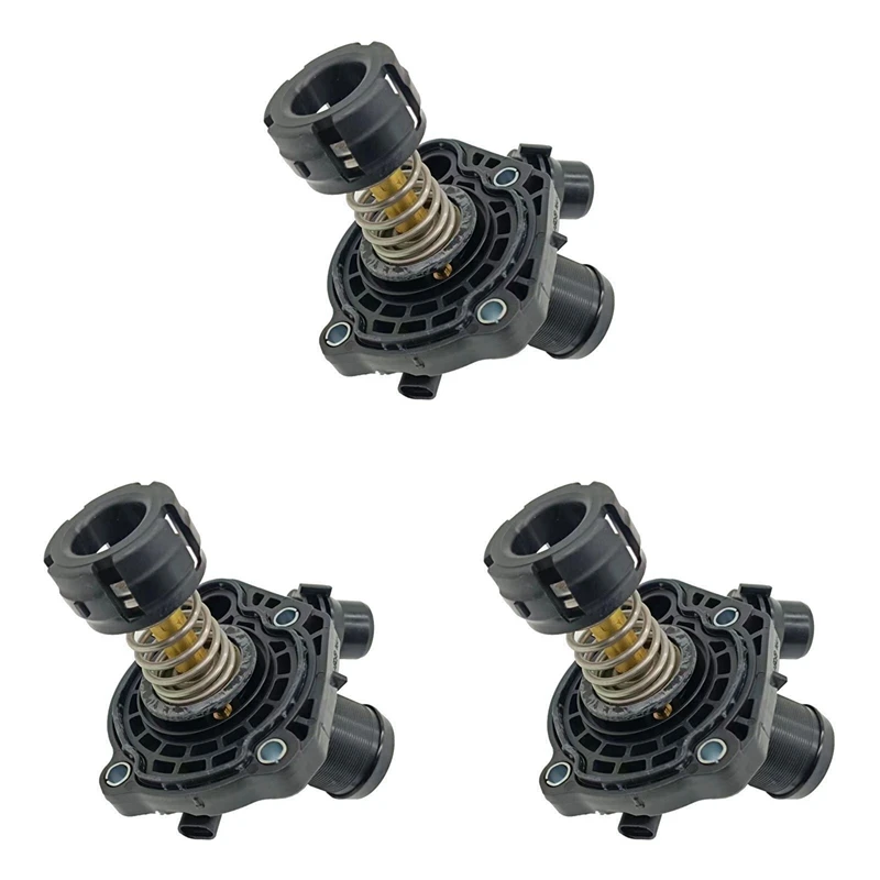 

3X Car Engine Coolant Thermostat For BMW F45 X1 X2 Mini 220I 225I B38 B48 11518601366 11518623576