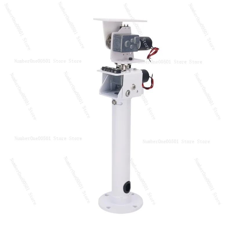 DC dual-axis pan-tilt Solar tracking Monitoring Robot heavy load and high torque all-metal X axis Y axis