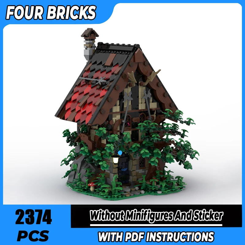 

Строительные блоки Moc Majisto's Magic Workshop Технология модульных кирпичей Модель Подарки Рождественские игрушки Наборы для самостоятельного сборки