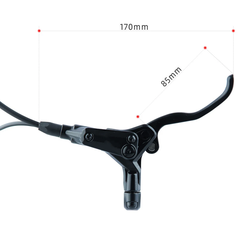 

For Replacement Use EBike Brake Brake Handle Installation Kit Double Cylinder Caliper Design Non-Slip Brake Handle
