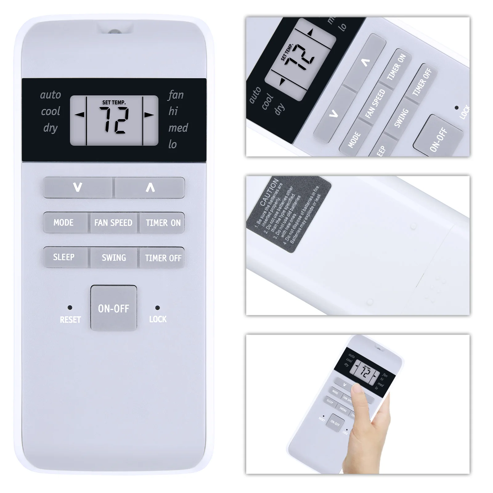 جهاز تحكم عن بعد جديد لمكيف الهواء فريجيدير FRA073PU10 FRA073PU11