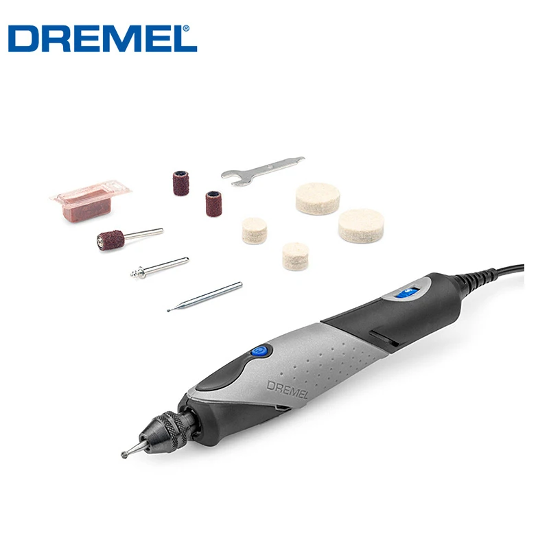 

Dremel Electric Grinder Mini Drill Rotary Power Tools Diy Engraver Versatile Engraving Pen 5 Speed Sander Polisher Tool Set