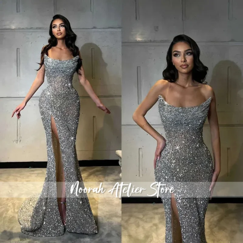 فساتين سهرة فاخرة للحفلات الراقصة لموسم العودة إلى المدرسة أردية ترتر كوكتيل ساحرة فيستدوس دي غالا مخصصة 2025