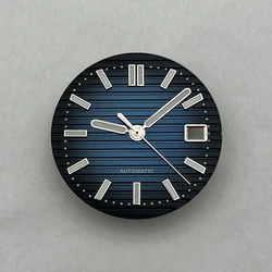 NH35 dial, 30.5mm dial+hands combination, suitable for the Nautilus of NH35 movement