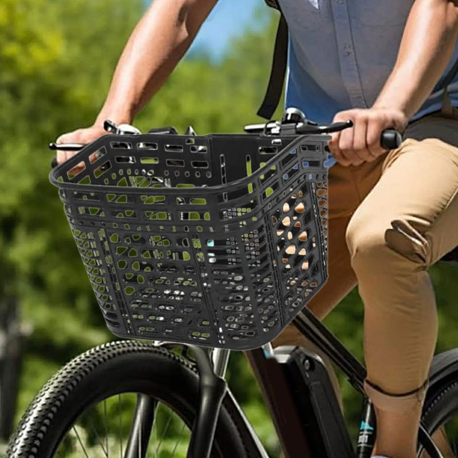 

Передняя корзина для велосипеда Корзина для хранения велосипедов для складного багажа для велосипедов