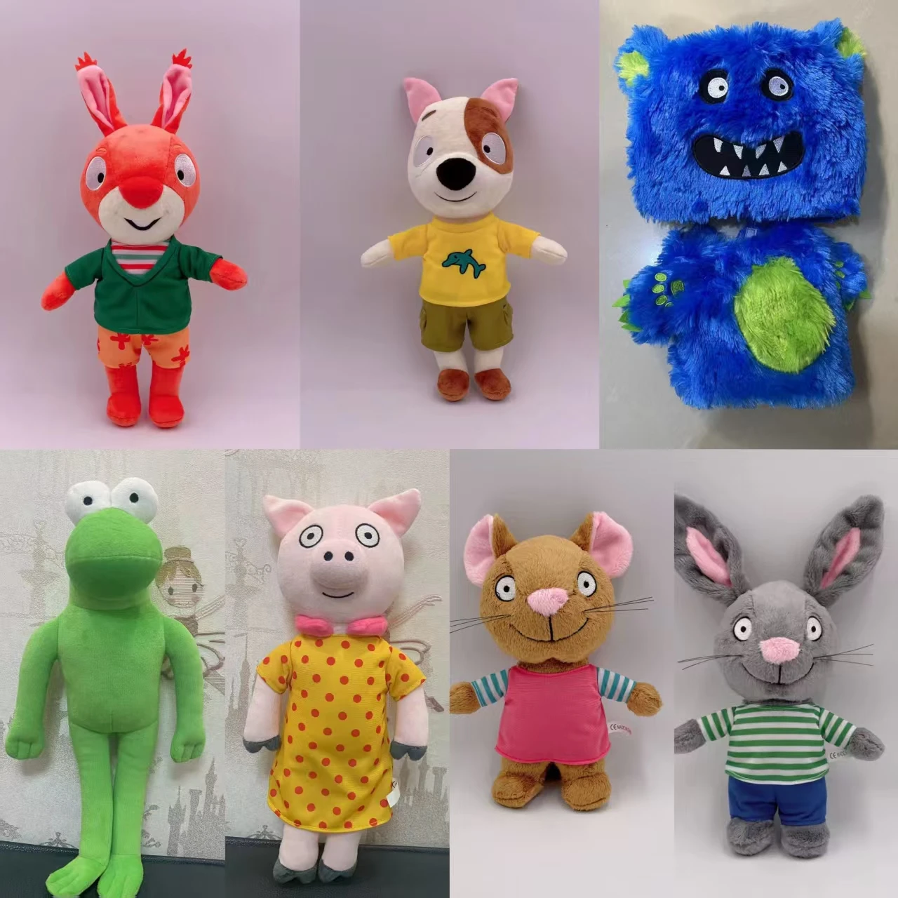 2025 جديد Kawaii Pibby و Posy ألعاب من نسيج مخملي أنيمي الكرتون شغل أفخم دمية الأطفال فتاة بوي عيد الميلاد هدية عيد ميلاد