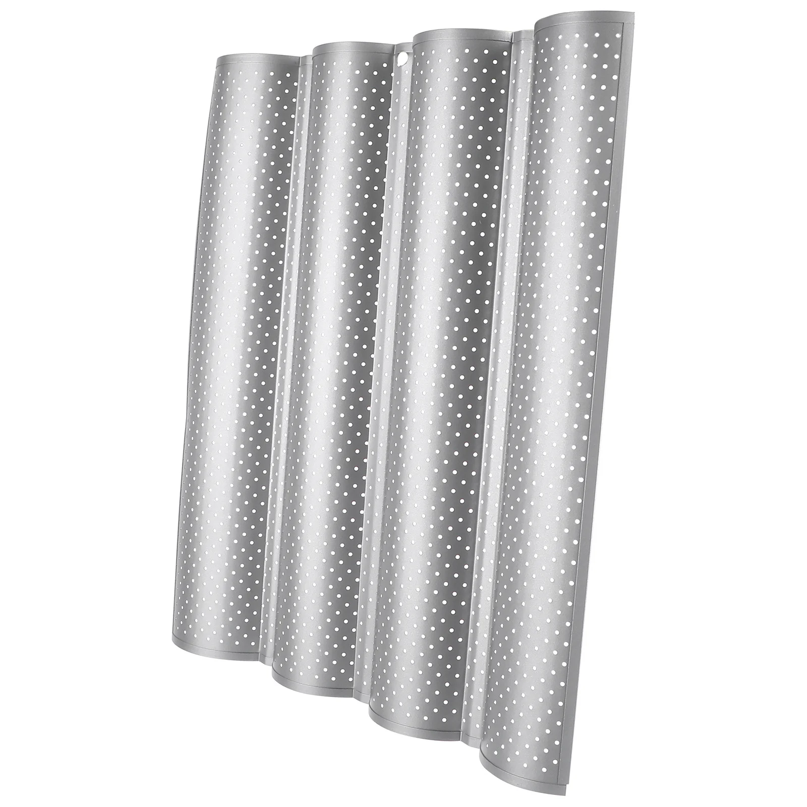 

Premium Baking Mould Wave Stick Tray Silver French Bread Pan Easy Clean Use Home Baking Accessories Tool