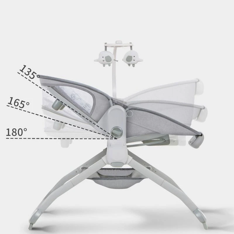 Baby resting chair portable Baby Electric Baby Shaker Can sit or lie down rocking chair for kids Comforting Chair Basket Cradle