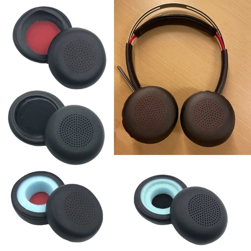 Replacement Ear Pads Cushion Earpad Cover for Voyagers UC B825/ BLACKWIRE 5220 5210 7225 Headset Repair Parts Drop Shipping