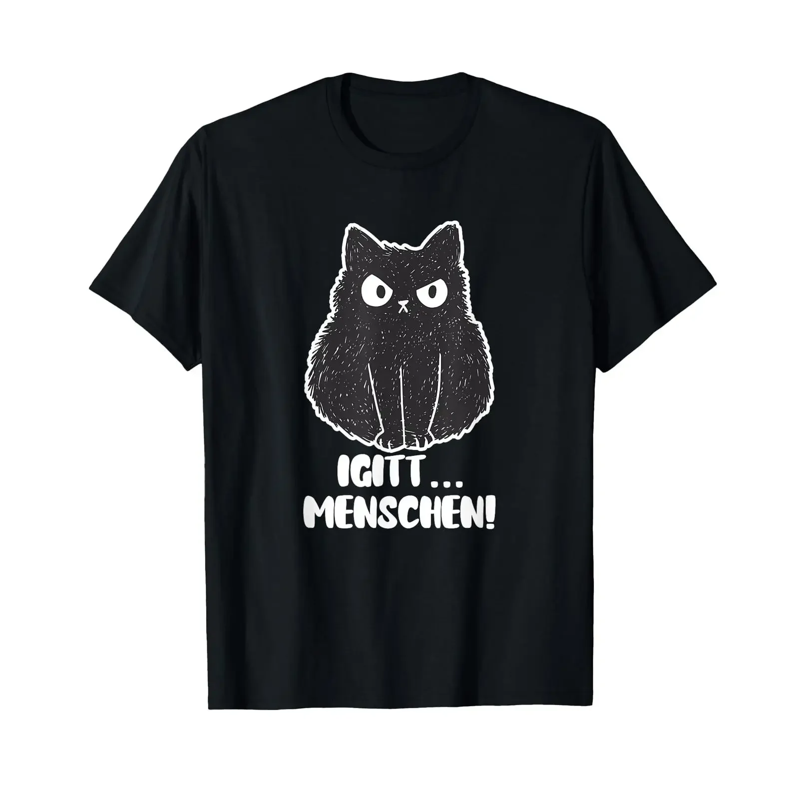 Yuck people cat introvert misanthrope T shirt vintage Washed Soft fashion graphic Unisex Slightly Stylish streetwear Stretched